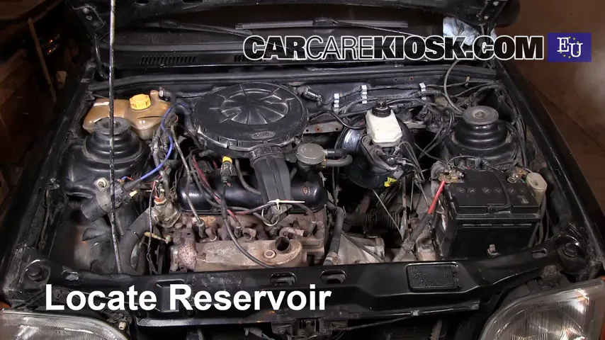 1996 Ford Fiesta Magic 1.3L 4 Cyl. Windshield Washer Fluid